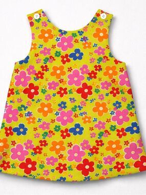 Kelly’s Kids Neon bright floral jumper size 2